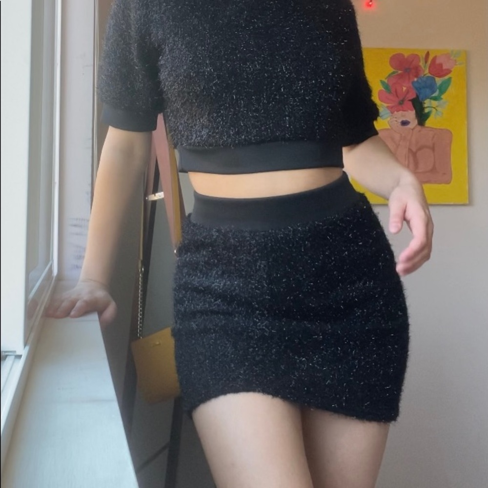 BLACK PARTY SET